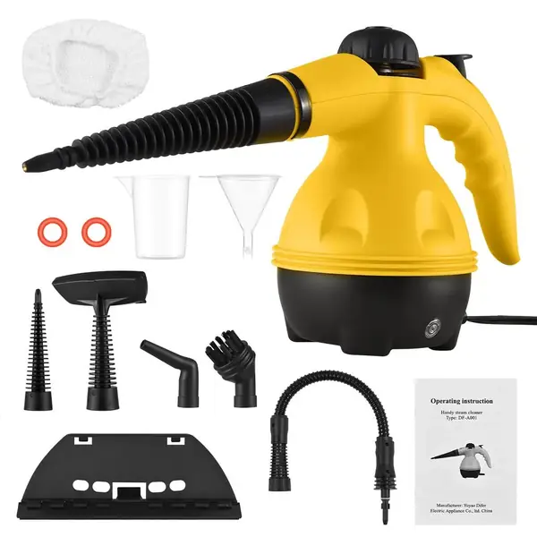 Steam cleaner with all accessories