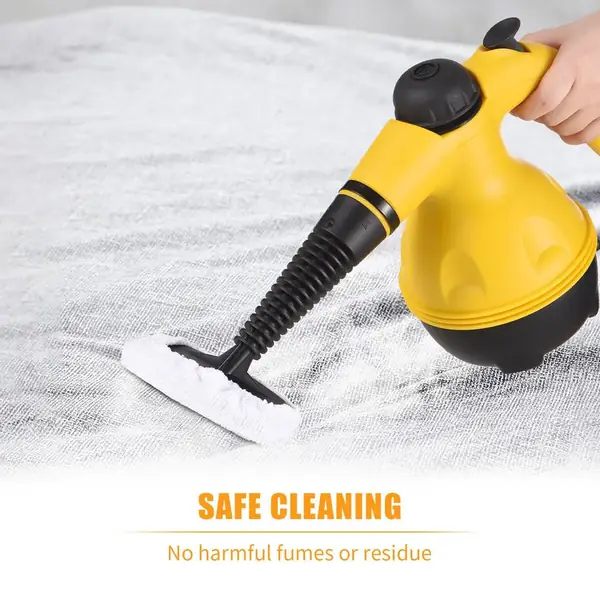 Steam cleaner with cloth pad refreshing fabric